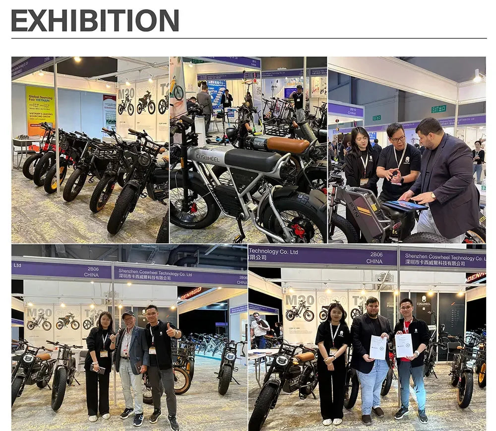 COSWHEEL R19 Electric cycle 72V 40AH Lithium Battery Adult Mountain Ebike 6000W Mountain Electric men's Moped Road E trucks