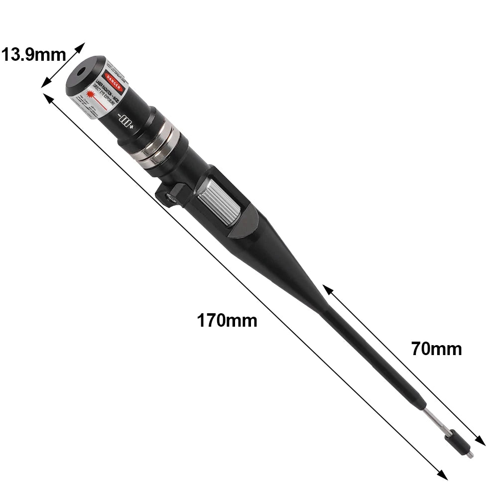 1356 Tactical Green Laser Sight Kit - Zero Scopes Without Ammo, Save Time & Money for Rifle/Pistol/Shotgun.