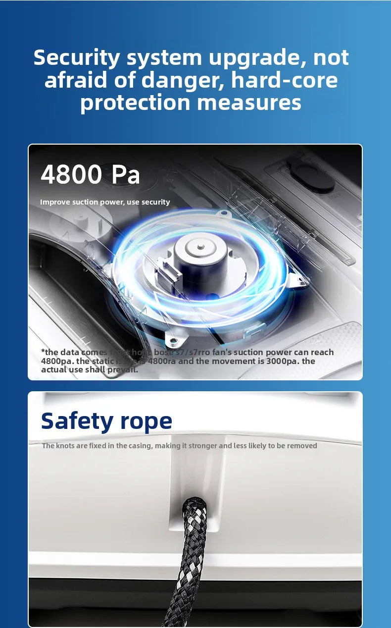 HOBOT S7 Pro Home Fully Automatic Glass Cleaning Artifact Double sided Ponyo Remote Control Window Cleaning Robot water spray