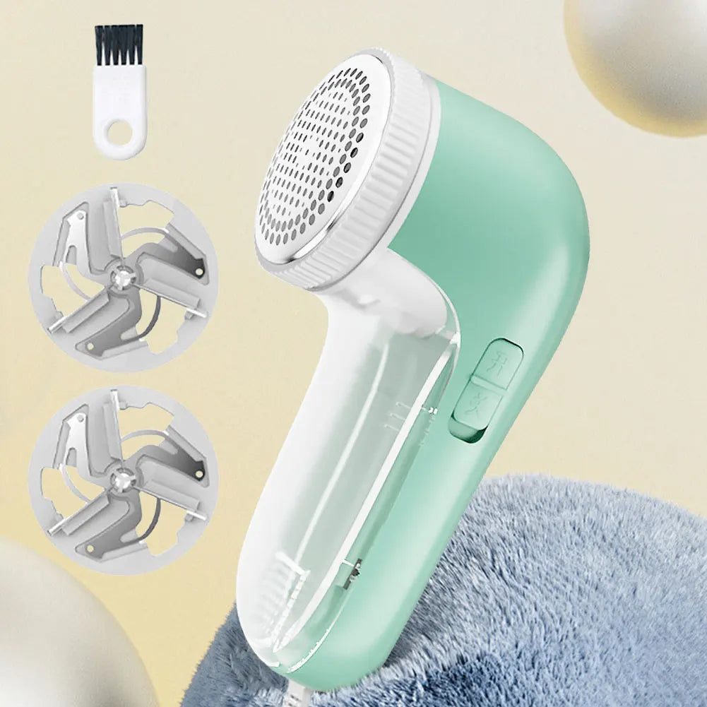 Electric Lint Remover USB Operated Clothes Bobble Fluff Shaver 850mAh Electric Fur Defuzzer Household Cleaning Tool
