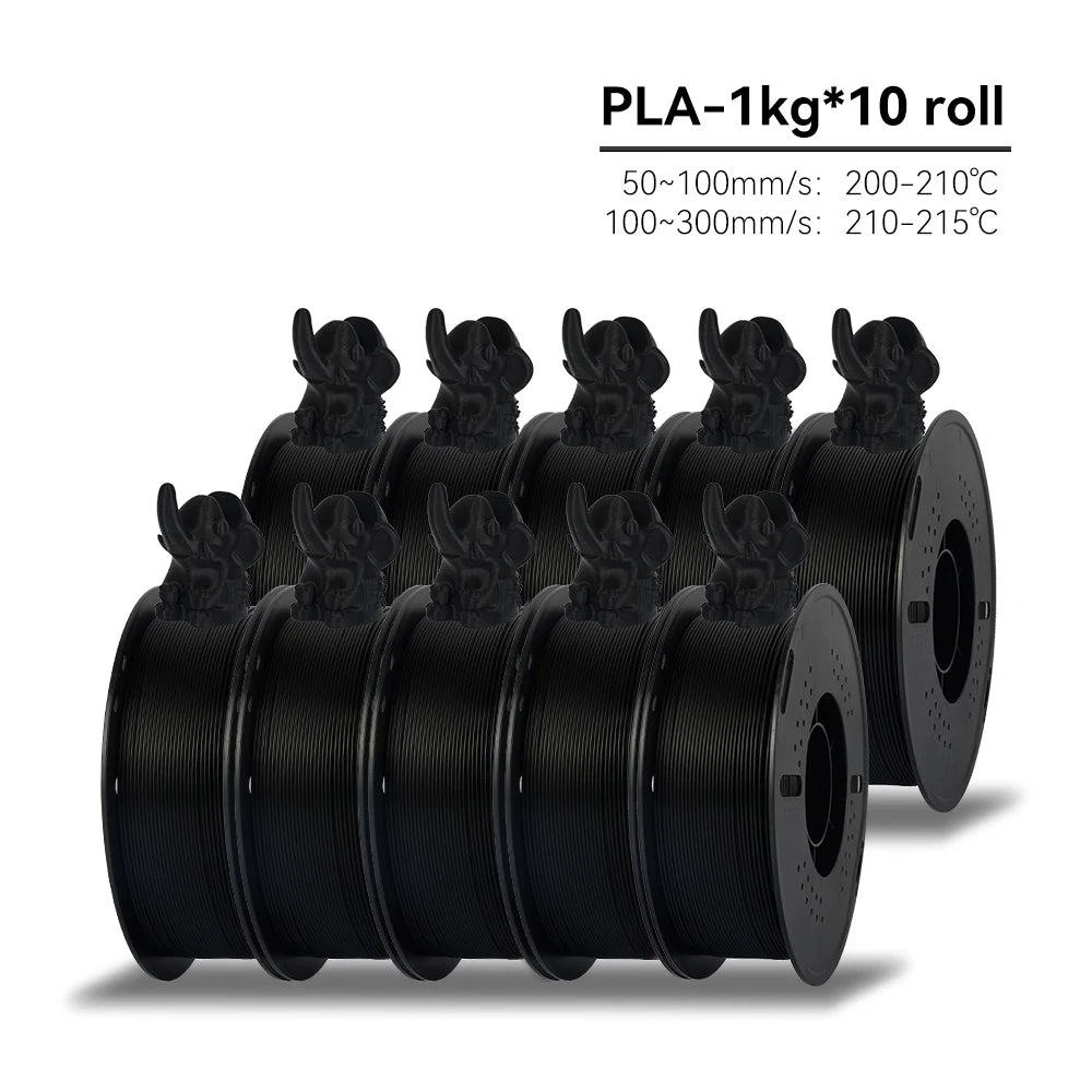KINGROON 5/10KG PLA Filament 1.75mm Eco-Friendly Good Toughness Printing Filaments For FDM 3D Printers Material Free Shipping