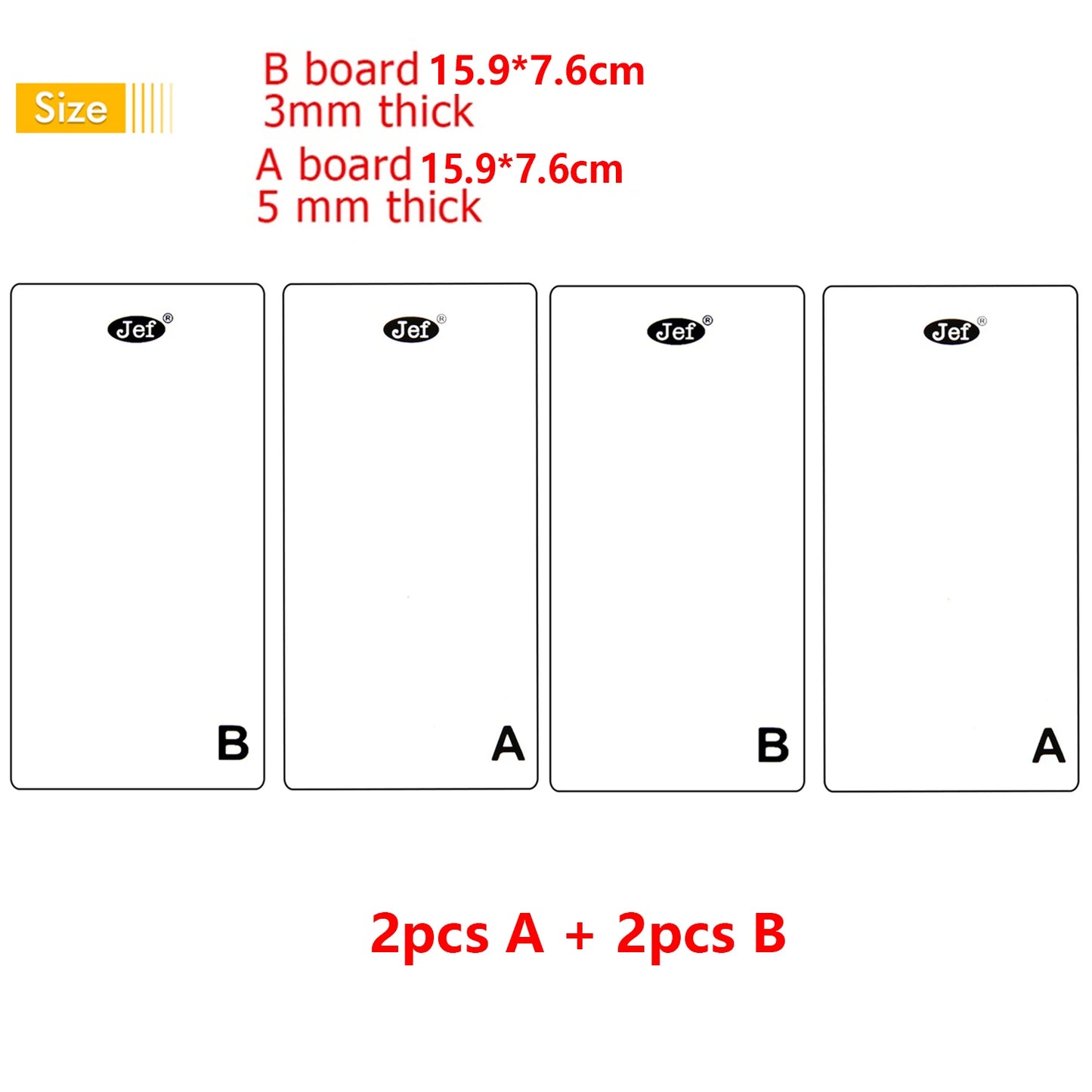 2pcs-4pcs 3mm 5mm Mini Cutting Pads for Craft Buddy Die Cutting Machine Clear Plastic Cutting Replacement Plates Mat 15.9x7.6cm