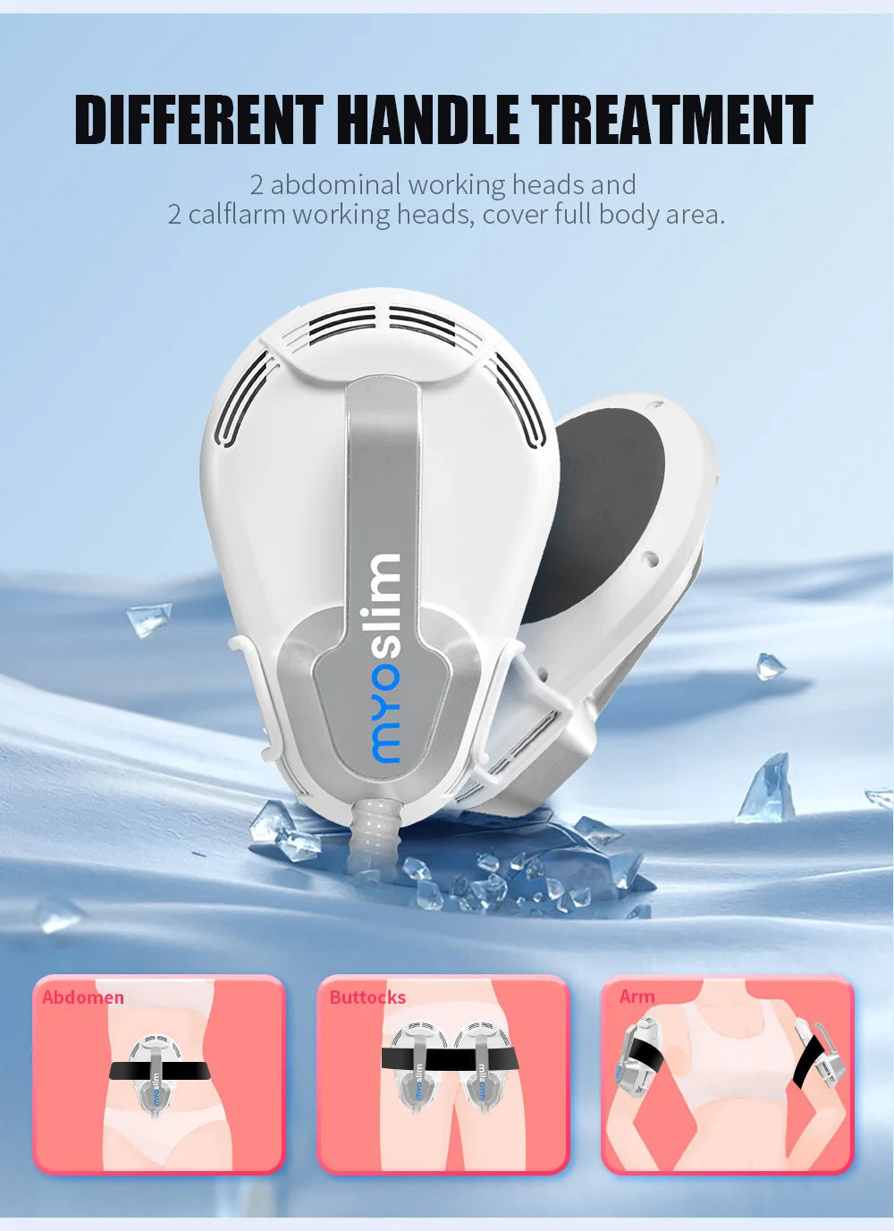 Newest Vacuum Inner Ball Roller 360 Degree Rolling Cellulite Massage Weights Loss Machine Body Muscle body slimming fat removal