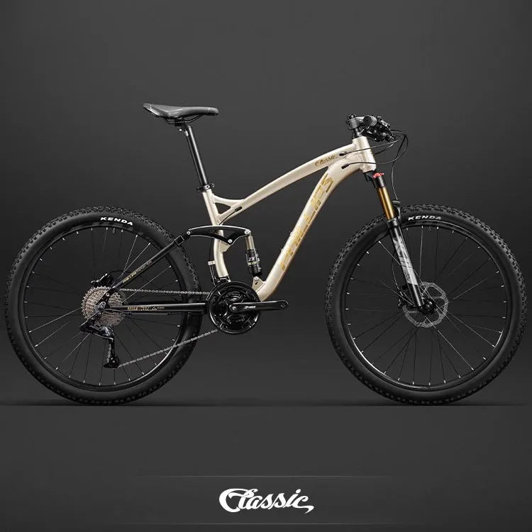 24/26/27.5 inch Mountain Bike Downhill Mountain Bicycle 27/30/33 Speed Soft Tail Full Shock Absorption Bicycle