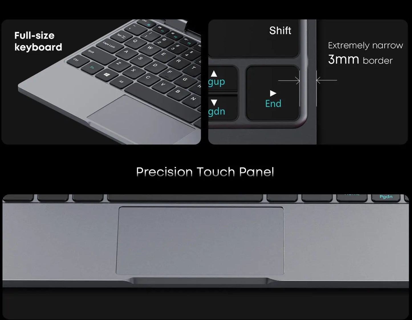 CHUWI MiniBook X 2 in 1 Laptop Intel N150(up to 3.6GHz) 512GB ROM 16GB LPDDR5 10.51" 1200x1920 FHD IPS Windows 11 Notebook