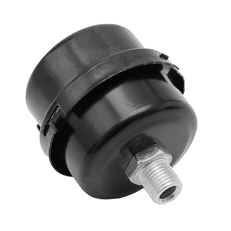 12.5mm 16mm 20mm Air Compressor Parts Metal Air Compressor Intake Filter Noise Muffler Silencer 1/2'' 5/8" 3/4'' Thread M12