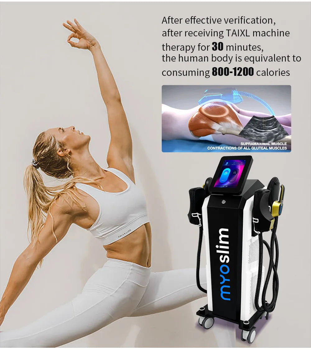 NEW EMS Machines 15  6500w  Body Slimming Nova Fat Burning Muscle EMS S Electromagnetic Stimulate  Pro