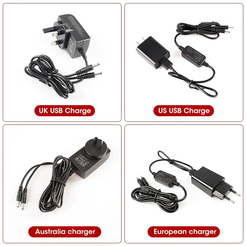 7.4V 3000 mAh Charger Rechargeable Lithium Polymer Battery Heated Gloves Socks Heated Jackets Vest Motorcycle Gloves USB Battery