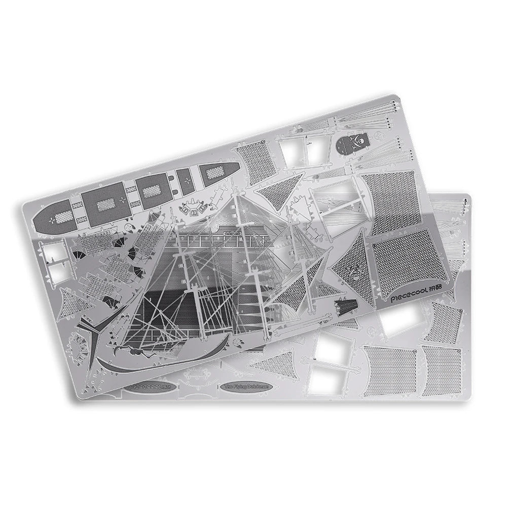 Piececool Model Building Kits The Flying Dutchman 3D Puzzle Metal DIY Set Jigsaw for Adult Gifts