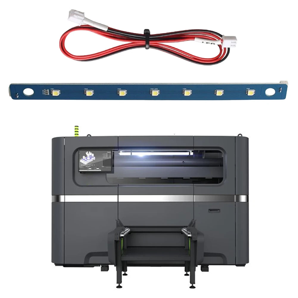 Light Strip for FLASHFORGE Adventurers AD5M 5MPRO 3D Printers 7Pcs Lamp Beads with Cable 3D Printing Accessories