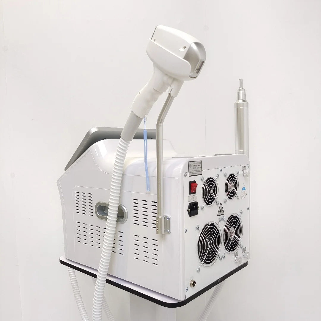 Newest 2 in 1 Multifunction Epilation Diode Laser Hair Removal Machine Pico laser Nd Yag tattoo removal machine Carbon Peeling