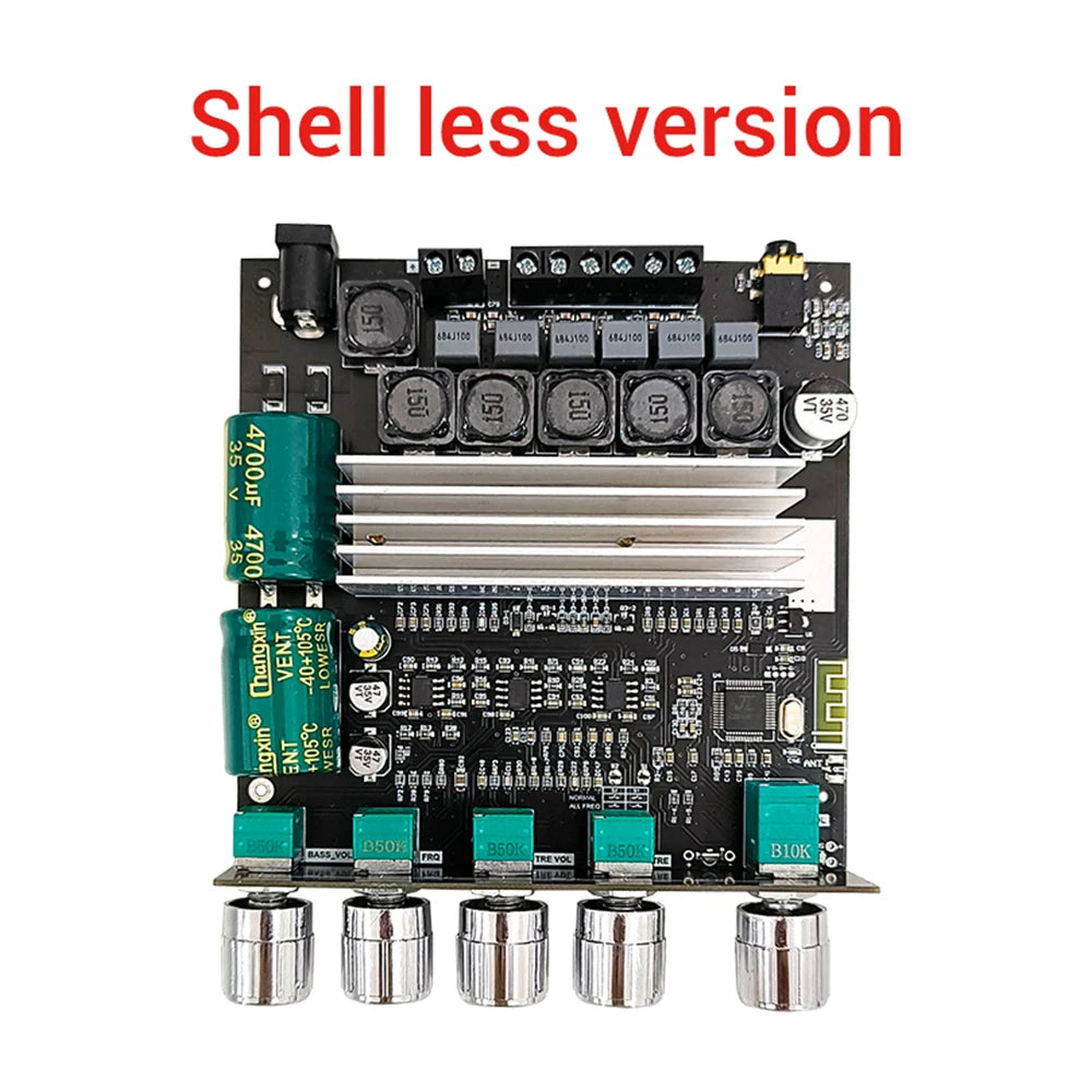 HIFI ZK-TB22/ZK-TB21F TPA3116 50w+50w+100wBluetooth 5.1 Audio Bass Power Amplifier Board Stereo Tweeter Subwoofer With Phone APP