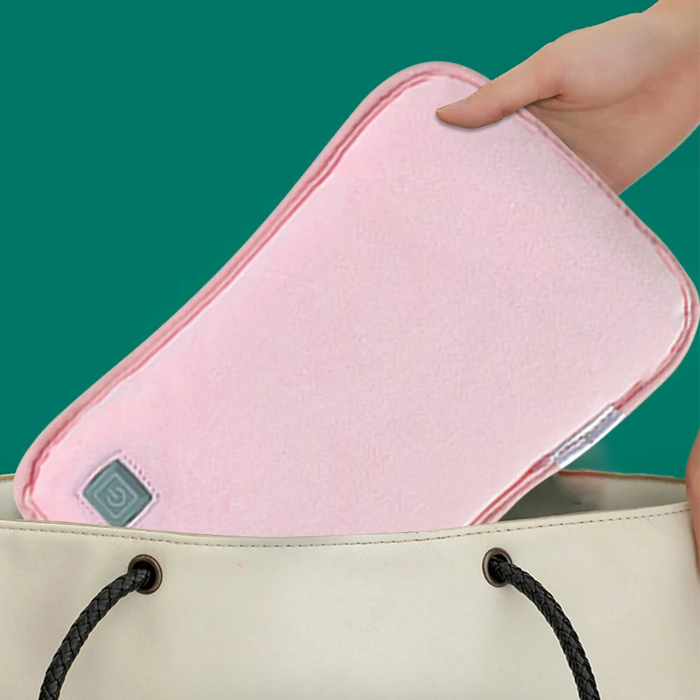 Rechargeable Electric Hot Water Bag Women's Electric Hot Water Bottle Soft flannel Hand Warmer Winter Heated Bag Warming Product