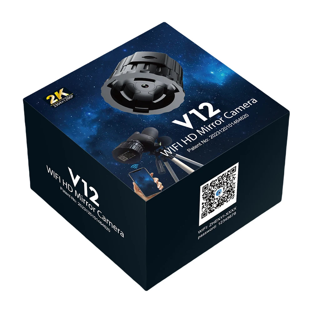 4 Million Pixel HD WiFi Electronic Eyepieces for 25mm-50mm Scopes WiFi Telescope Eyepiece Camera Portable Spotting Scope Camera