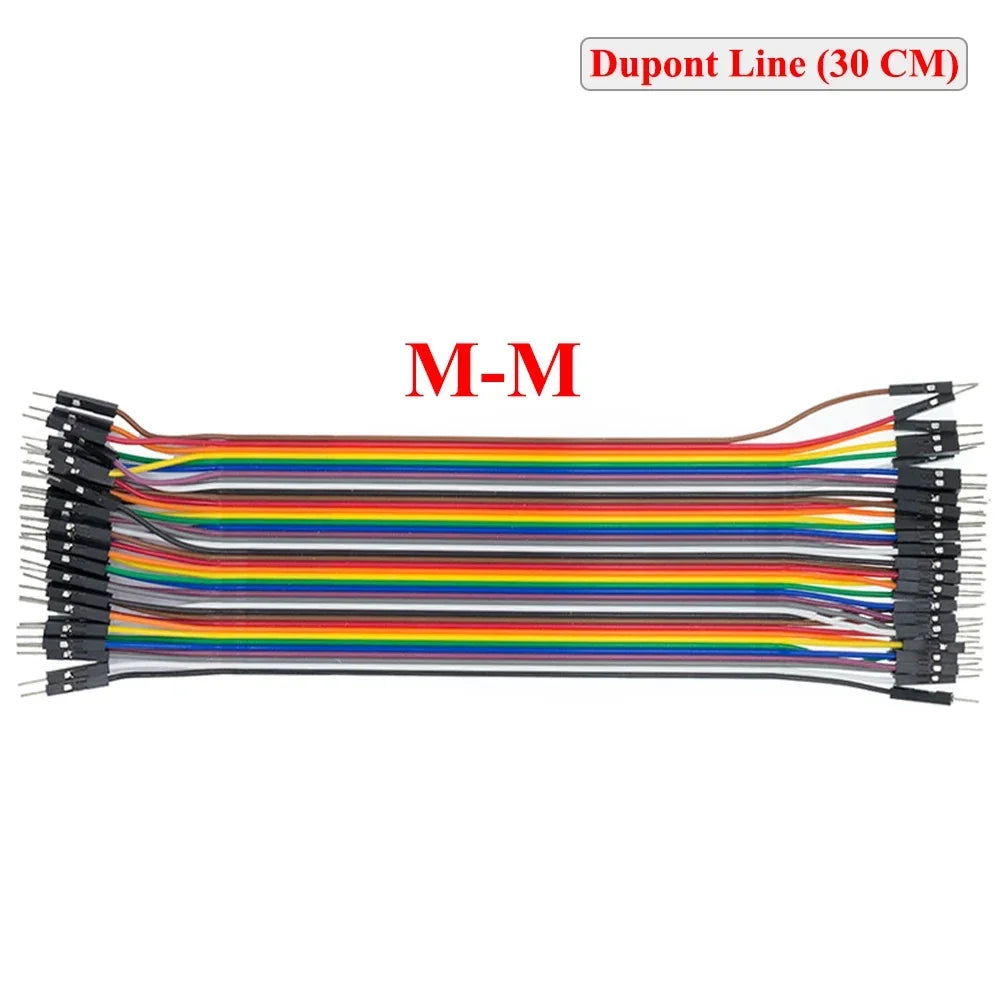 Dupont Line 10cm/20CM/30CM 15CM Male to Male+Female to + Female to  Jumper Wire  Cable for arduino DIY KIT 2035
