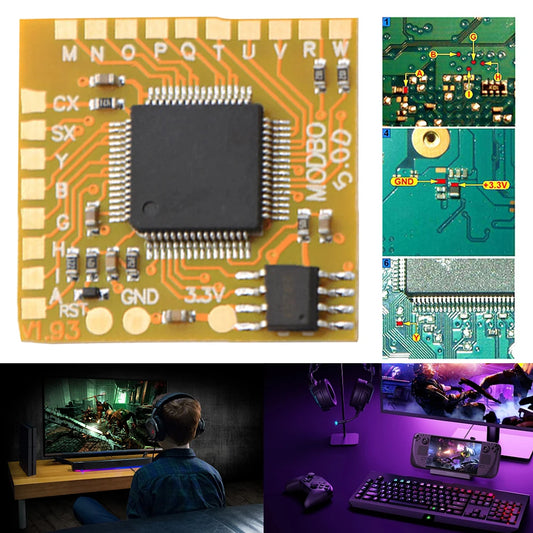 1 PC For PS2 Modchip FMCB Function Game Console Chip Direct Read Hard Drive Host Game Console Chip for PS2 5.0 for PS2 Host Chip