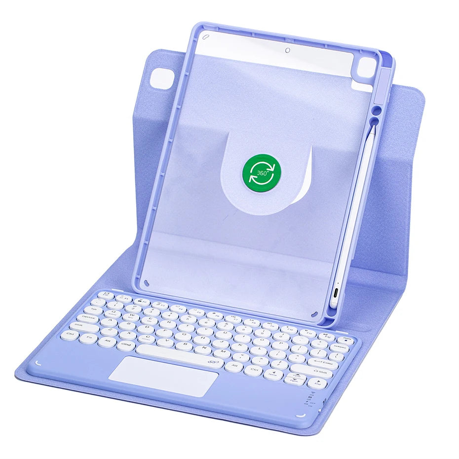 360° Rotation Keyboard Case for IPad 10th 2022 10.9 Air 5 Air 4 Magnetic Cover for IPad Pro 11 Air 3 Pro 10.5 8 9th Gen 10.2"