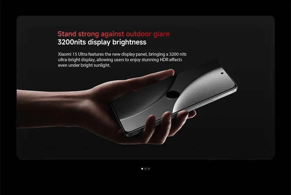 China Version Global ROM Xiaomi 15 Ultra Smartphone Snapdragon® 8 Elite AMOLED Leica 200MP Ultra Telephoto 90W HyperCharge IP68