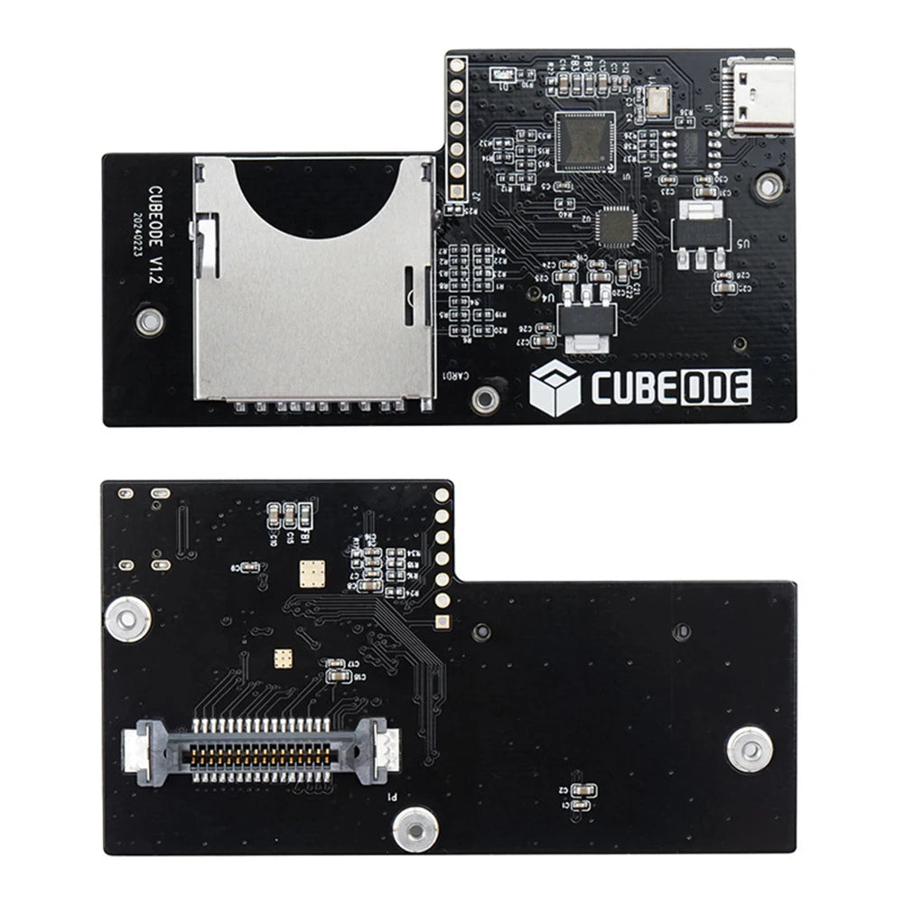 Upgraded CUBEODE V1.2 Game Console Optical Drive Emulator Board Replace DVD Drive No SD2SP2/SDGecko for NGC GameCute