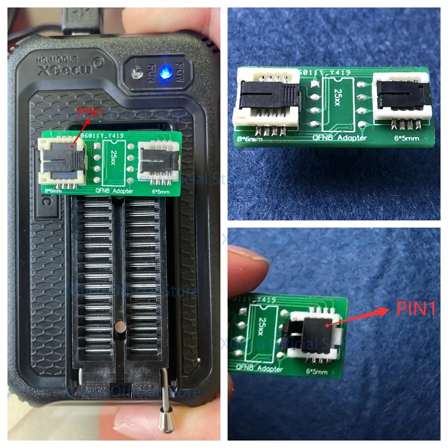 XGecu NEW T48 (TL866-3G) Programmer Support 34000+ ICs for SPI/Nor/NAND Flash/EMMC BGA/TSOP/SOP/PLCC + 14 parts