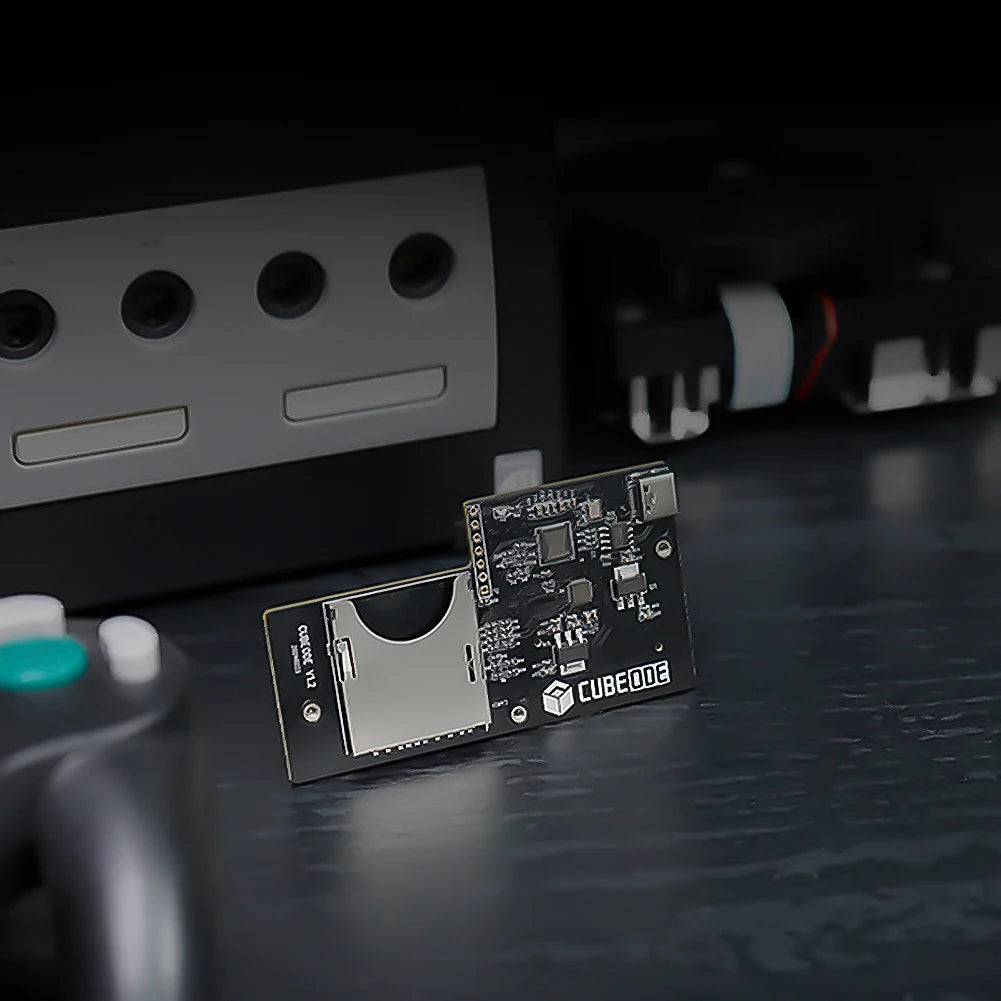 Upgraded CUBEODE V1.2 Game Console Optical Drive Emulator Board Replace DVD Drive No SD2SP2/SDGecko for NGC GameCute