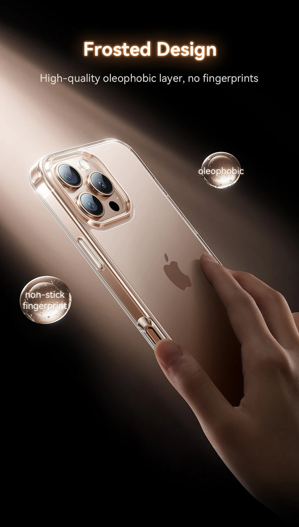 Joyroom For iPhone 17 Pro Max Case Frosted Case Shockproof Matte Case Cover For iPhone 16 Pro Max Wireless Charger Magnet Cover