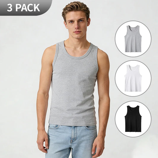 1/3-Piece Men's Short-Sleeved Plain-Color Summer Sports t-Shirt For Young People Comfortable For Home Use Multi-Functional