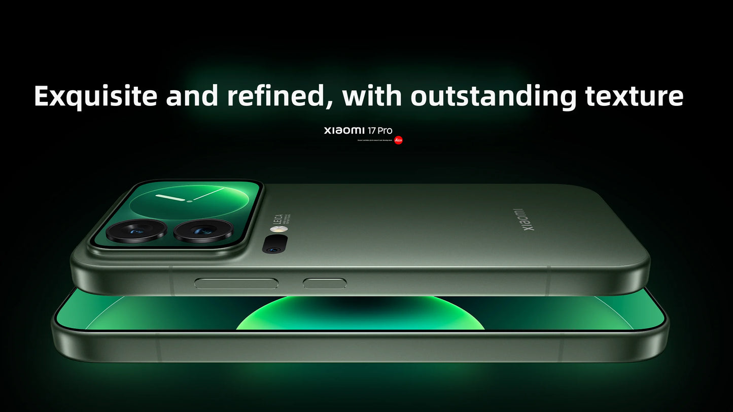 Brand New Xiaomi 17 Pro Smartphone Snapdragon 8 Elite Gen5 6300mAh Battery 100W Hyper Charge 6.3" CN version NFC Dual Screen