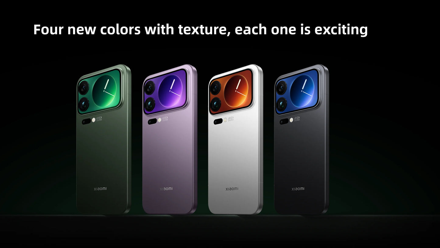 Xiaomi 17 Pro Max Smartphone CN Version 6.9" Display Dual Screen Snapdragon 8 Elite Gen5 7500mAh Battery 100W Hyper Charge