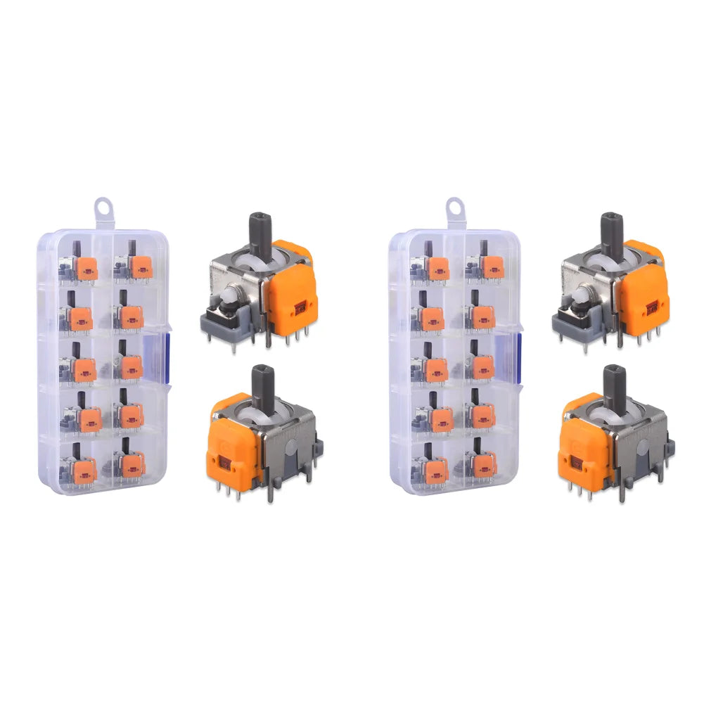 10/20PCS Replacement Hall Effect Joystick 3D Analog Sensor ThumbStick Module Joystick for PS4/PS5/XBox/Switch Controller Repair
