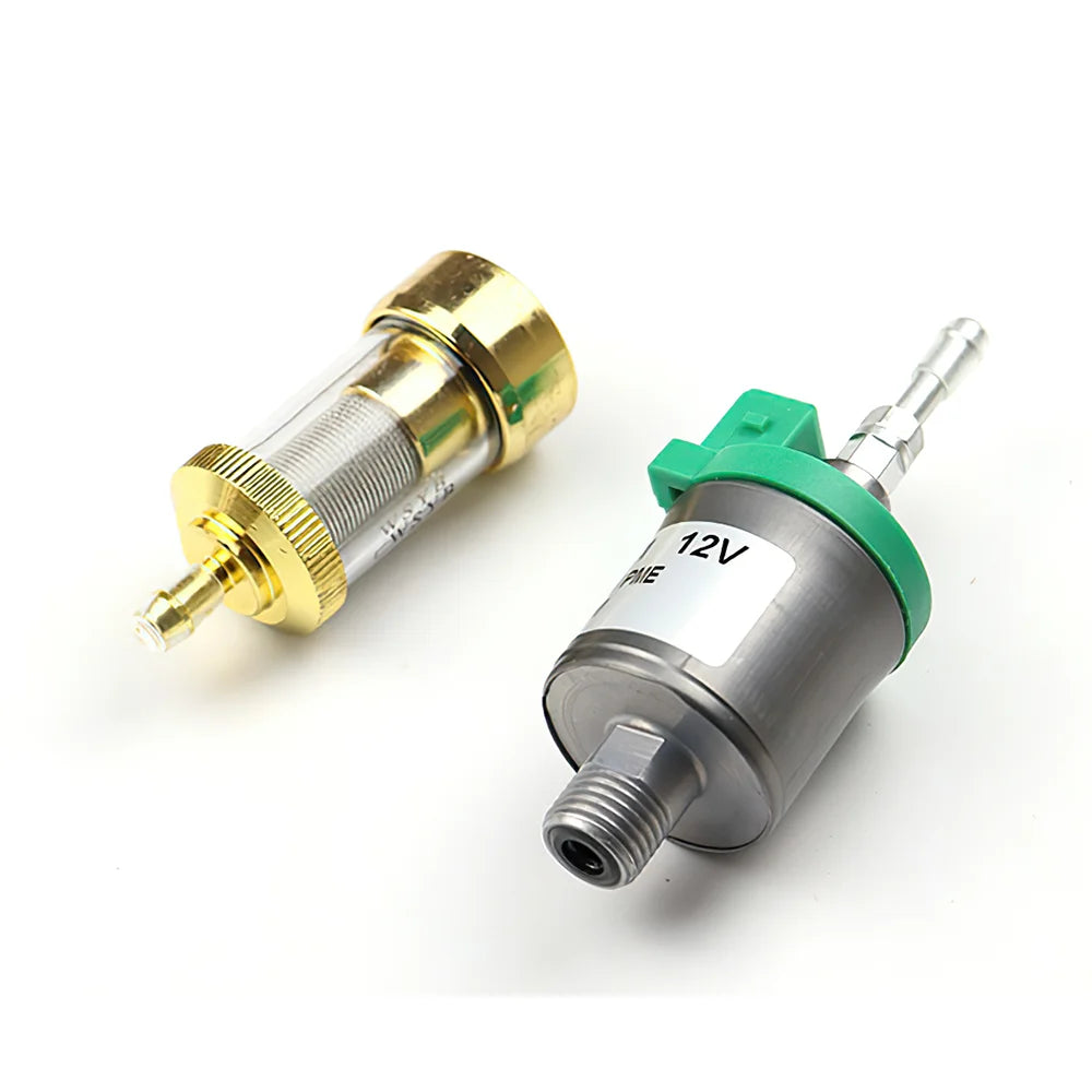 Car Truck Oil Fuel Pump Air Diesel Heater Electronic Pulse Metering Pump 12V 22ml 1KW To 5KW with Filter for Webasto Removable
