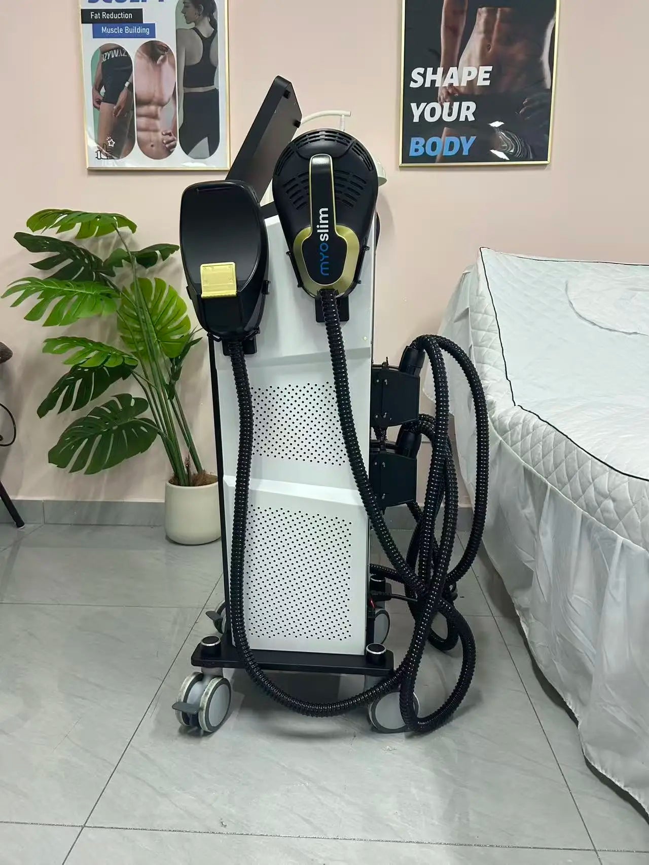 NEW EMS Machines 15  6500w  Body Slimming Nova Fat Burning Muscle EMS S Electromagnetic Stimulate  Pro