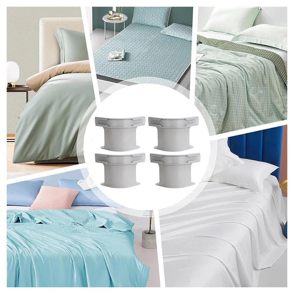 4/8/12PCS Bed Sheet Holder Clips Invisible Bed Sheet and Bed Cover Fastener Quilt Cover Fixed Non-slip Clips Bedsheet Grippers ﻿