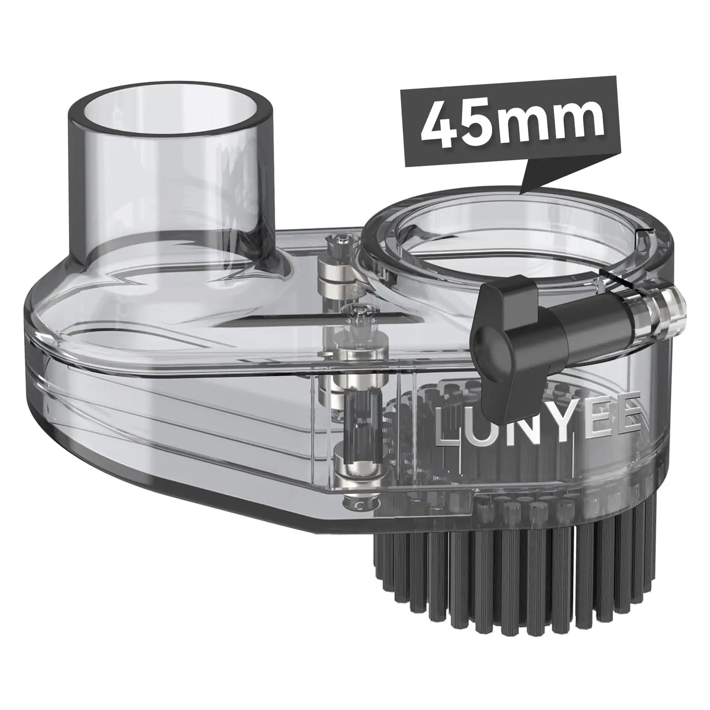 52MM Diameter Dust Shoe for CNC Router Machine with 52MM Spindle Motor, Hose Diameter 38mm