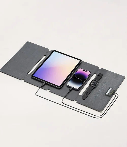 ALLPOWERS Foldable Solar Cell Solar Charger 60W 100W 200W Portable Solar Panel for Powerstation Boat Roof Garden Camping