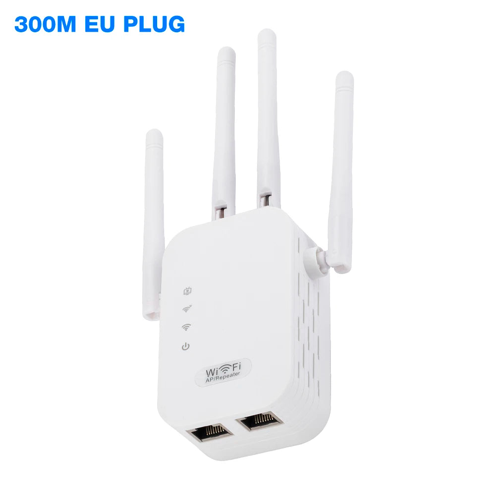 Dual-Band 2.4G 5G WiFi Repeater Signal Booster WiFi Extender 802.11bgn Gigabit Router with WPS EU/US Plug Type WiFi Amplifier