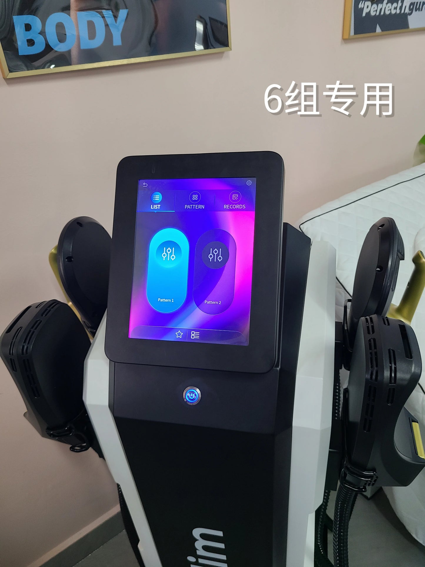 EMS Body Sculpt 6500w EMS Body Slimming Fat Burning Muscle Sculpting Electromagnetic Stimulate Sculpt Therapy Machine