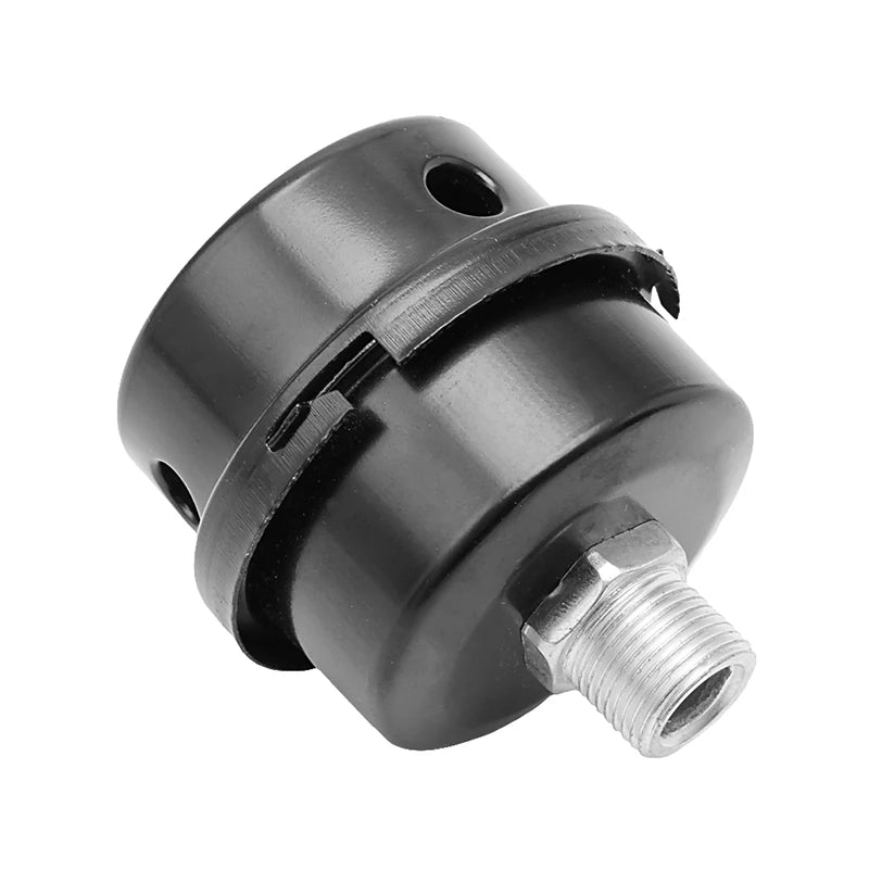 12.5mm 16mm 20mm Air Compressor Parts Metal Air Compressor Intake Filter Noise Muffler Silencer 1/2'' 5/8" 3/4'' Thread M12