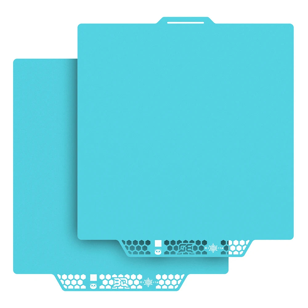 BIQU CryoGrip Pro Glacier Panda BuildPlate 180x180mm Plate Spring Steel Double-sided Textured for BambuLab A1 Mini 3D Printer