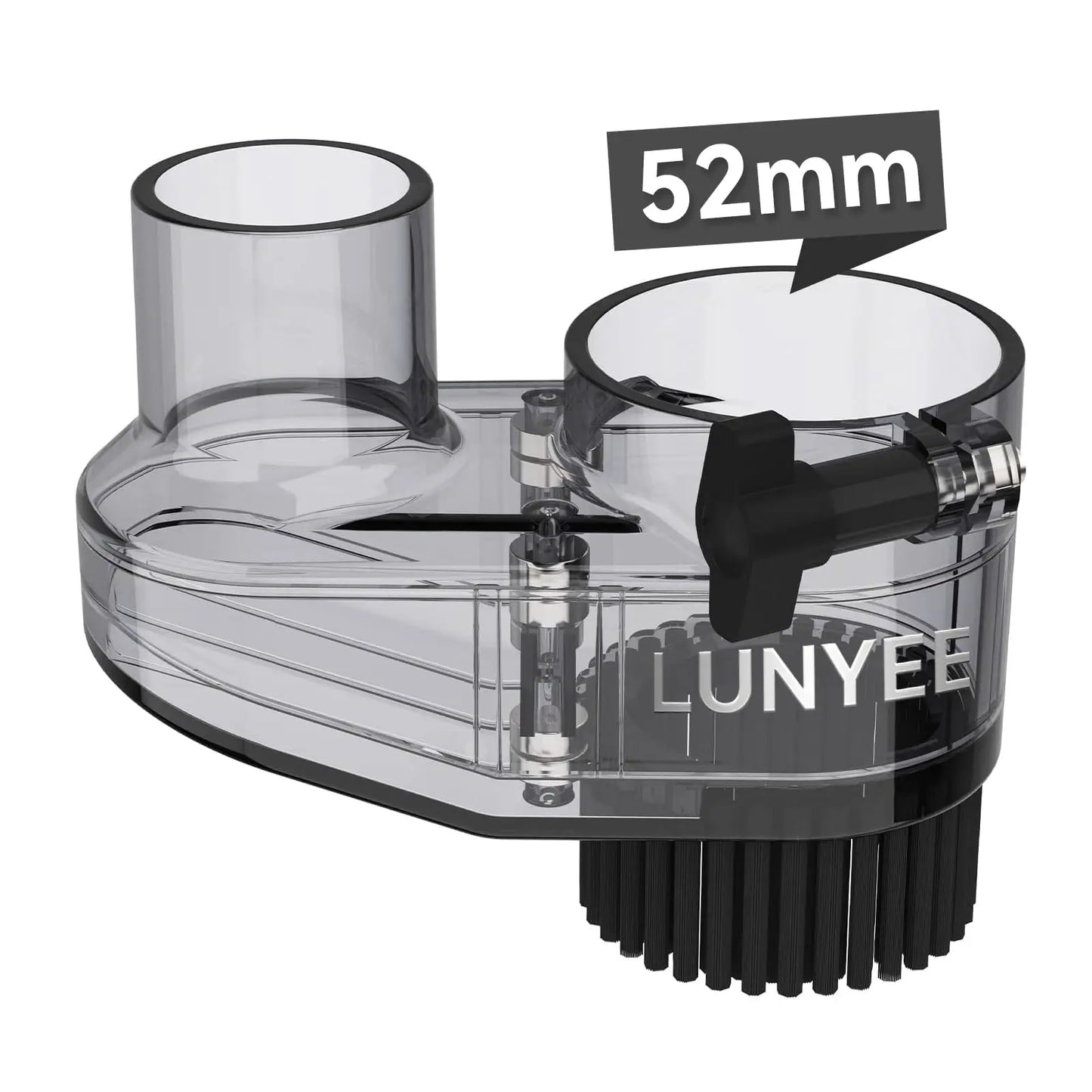 52MM Diameter Dust Shoe for CNC Router Machine with 52MM Spindle Motor, Hose Diameter 38mm