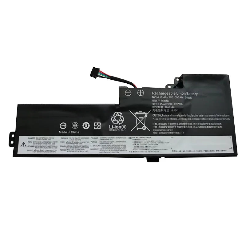 New 01AV420 01AV419 01AV421 01AV489 SB10K97577 Laptop Battery For Lenovo ThinkPad T470 T480 A475 A285 Series