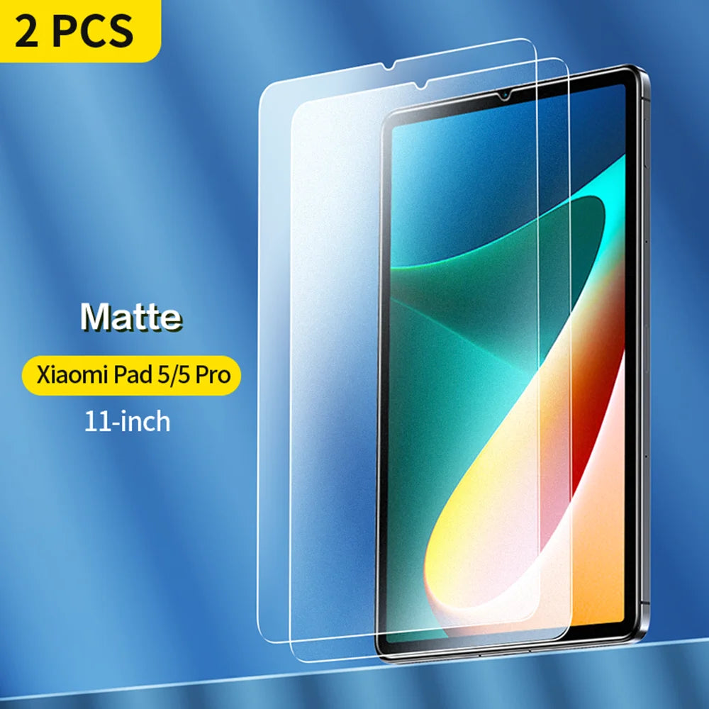 SmartDevil Tempered Glass for Xiaomi Mi Pad 6 11 inch Pad 5 5Pro 12.4 inch Tablet 9H Screen Protector HD Anti Blue Ray with Tool