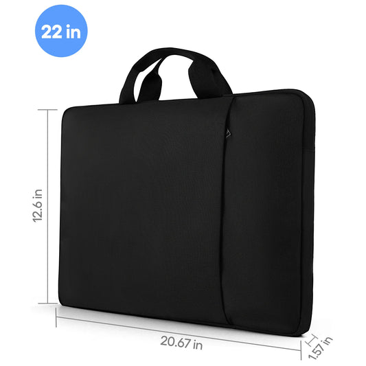 EVICIV 22 inch Laptop Sleeve Case Storage Bag Portable Computer Cover Bag with Pocket Zipper for 22" Monitor Laptop Notebook
