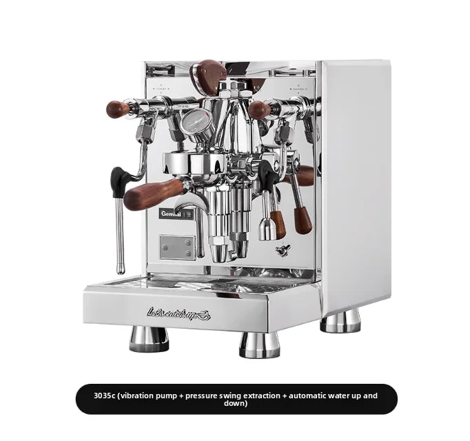 Semi-Automatic Coffee Maker,3035A/B/C Concentration E61 Brewing Head, Semi-automatic Dual Boiler 15 Bar Vibration Pump
