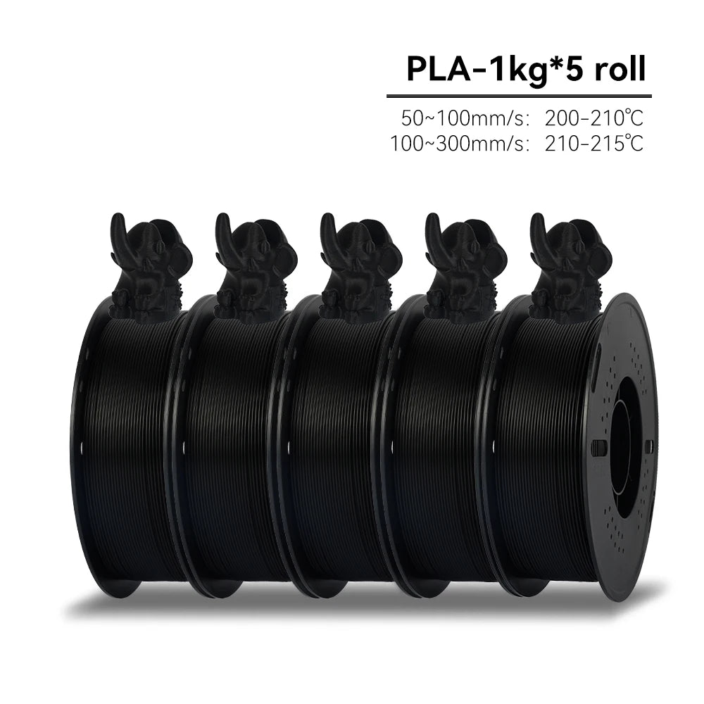 KINGROON 5/10KG PLA Filament 1.75mm Eco-Friendly Good Toughness Printing Filaments For FDM 3D Printers Material Free Shipping