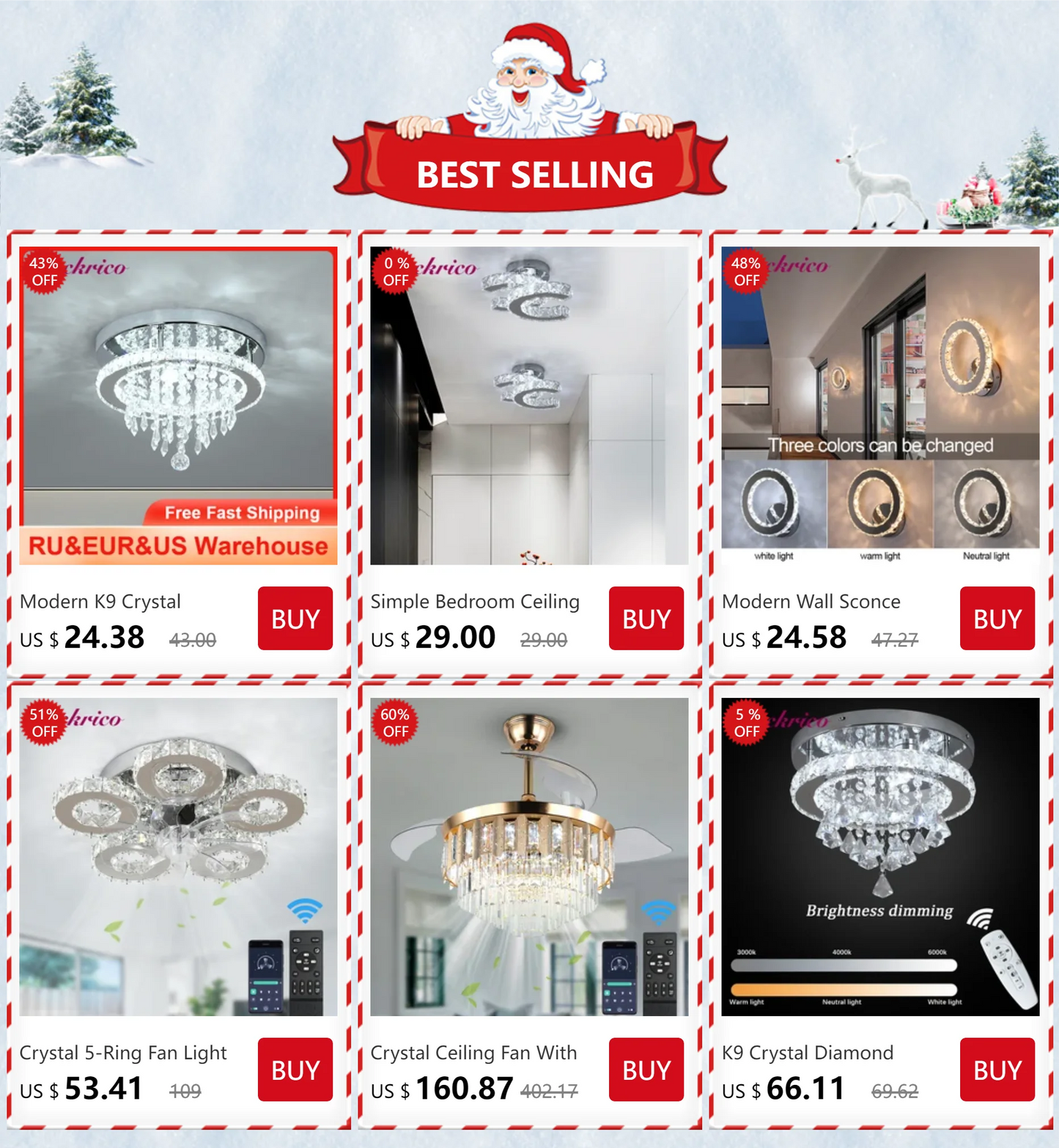 Modern Crystal Chandeliers Ring-Shaped Pendant Lights Living Room And Kitchen Decoration Led Ceiling Lamps Hanging Luminaire