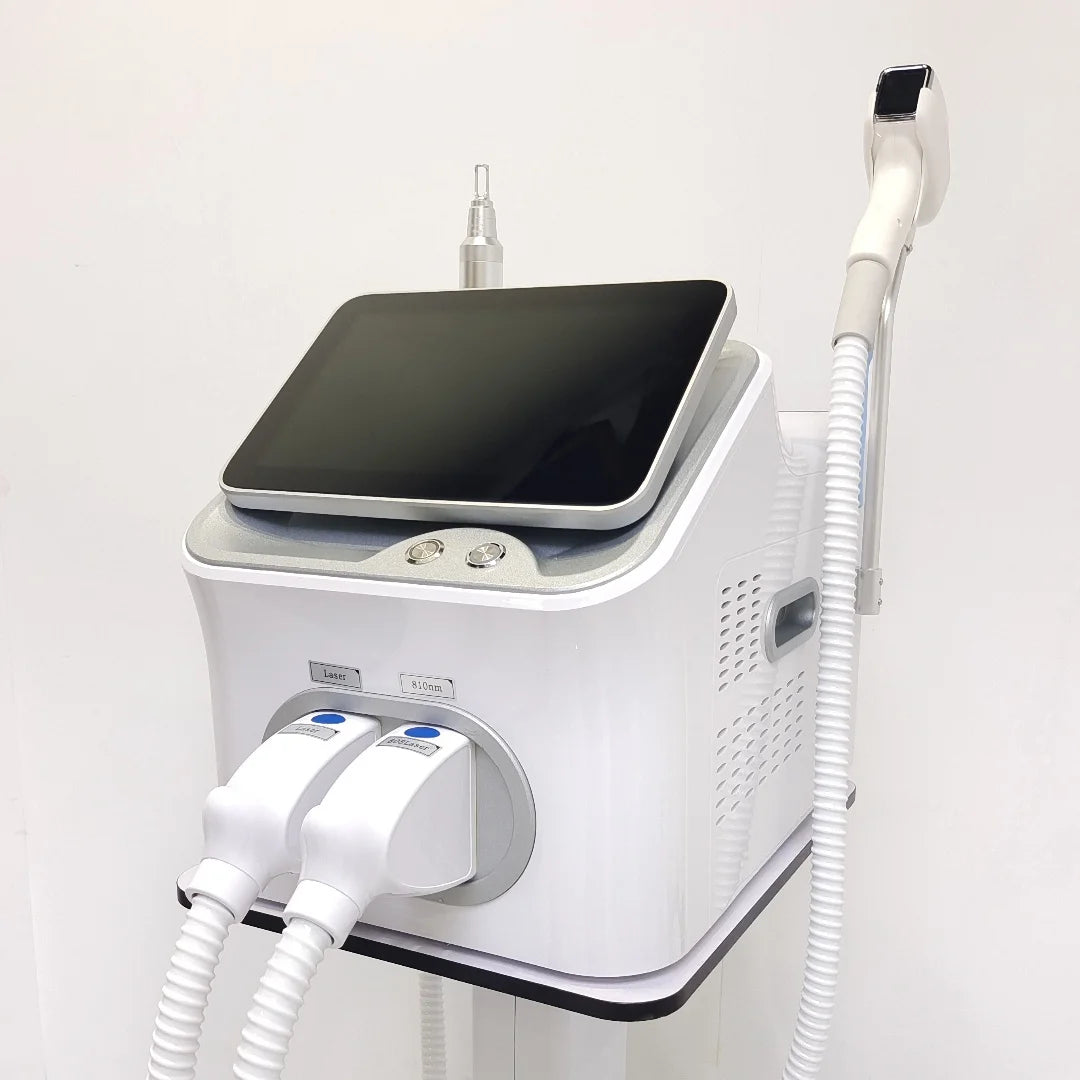 Newest 2 in 1 Multifunction Epilation Diode Laser Hair Removal Machine Pico laser Nd Yag tattoo removal machine Carbon Peeling