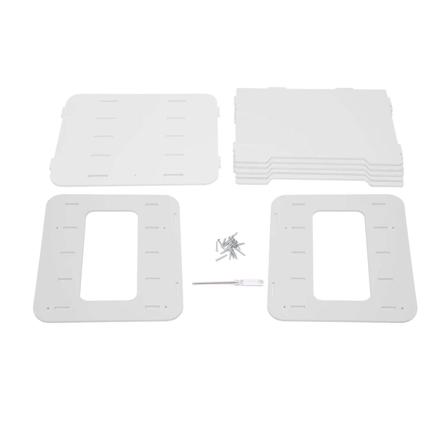 Letter Tray Organizer with Handle 5 Trays A4 Paper Folder Paper Sorter Desk Organizer File Folder for Office Home School