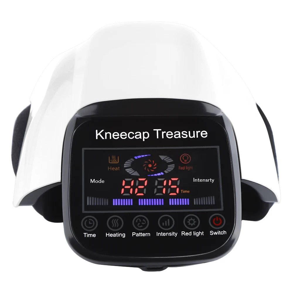 Infrared Heating Knee Massager Electric Air Pressure Shoulder/Elbow/Knee Massage Physiotherapy Kneecap Joint Muscle Relaxation