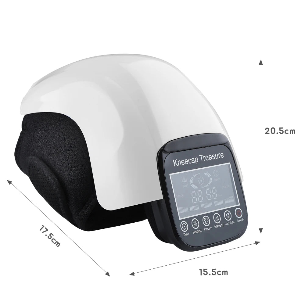 Infrared Heating Knee Massager Electric Air Pressure Shoulder/Elbow/Knee Massage Physiotherapy Kneecap Joint Muscle Relaxation